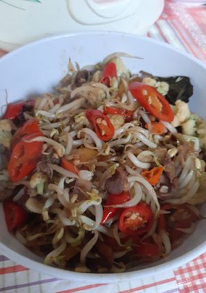 Foto resep Tumis sayur jantung ayam