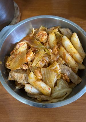 辣炒年糕 的食譜成品照片