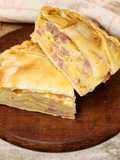 🥧Tarta de jamón, panceta y muzzarella 🥧