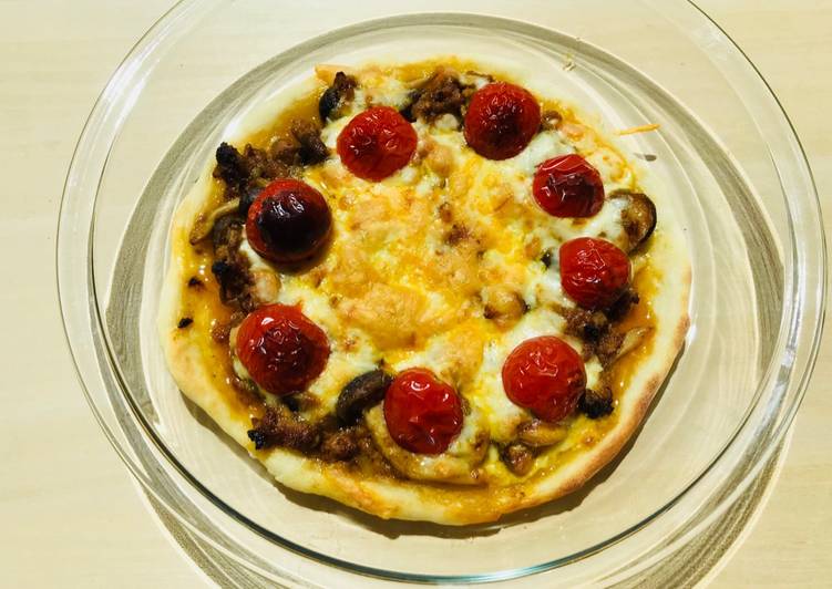 Steps to Make Award-winning Pizza al Curry☆