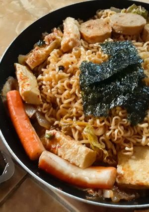 Foto resep Ramen Pedas Gila ala Anak Kos