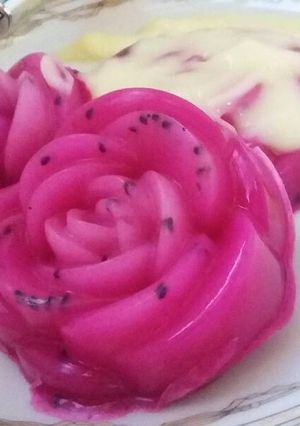 Foto resep Puding naga by dian angra