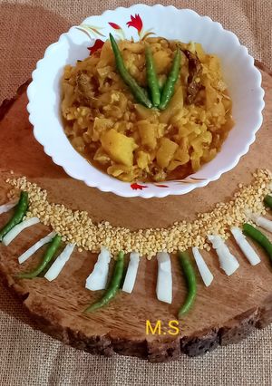 চালকুমড়োর ঘন্ট(chalkumro ghonto recipe in Bengali) রেসিপির প্রধান ছবি