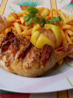 Bajor csirkecomb recept fotója