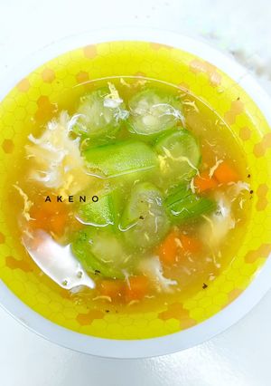 Foto resep Sup oyong serabut