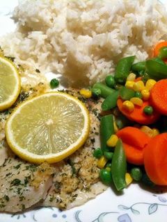 A picture of Lemon Garlic Tilapia.