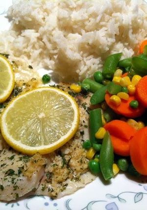 A picture of Lemon Garlic Tilapia.