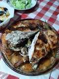 Poulet et pommes de terre fondantes rôtis aux herbes de Provence et huile d'olive 🍴