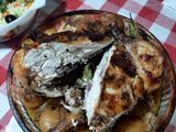 Poulet et pommes de terre fondantes rôtis aux herbes de Provence et huile d'olive 🍴