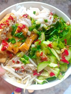 Hình của món Bún nước tương.