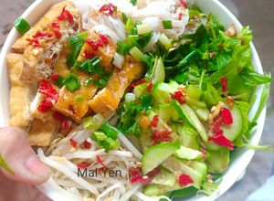 Hình của món Bún nước tương.