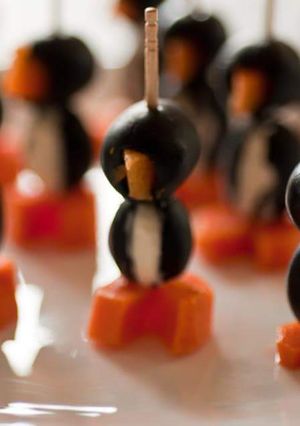 Una foto de Pingüinos