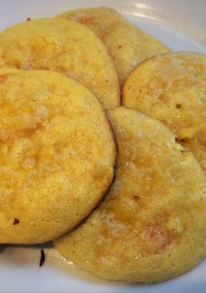 Una foto de Galletas / cookies de quinotos o kumquats súper fácil