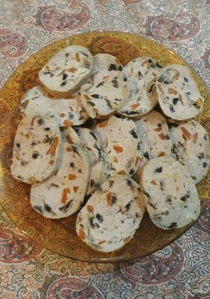 عکسی از دستور کالباس قارچ و مرغ