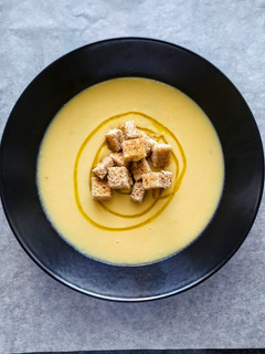 Una foto de Crema castellana "cocina de aprovechamiento"