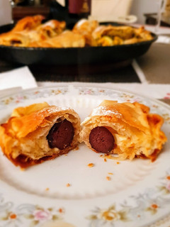 Una foto de Empanadas de cebolla y queso