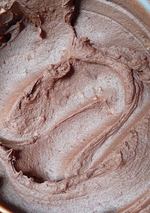 Una foto de Ganache de chocolate para relleno