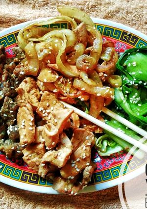 Foto resep Grilled Yakiniku 🍖🍗