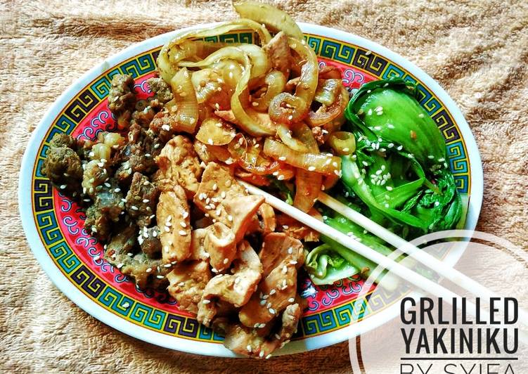 Grilled Yakiniku 🍖🍗