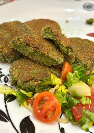 Foto di Polpette vegane di ceci e spinaci