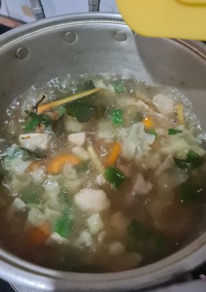 Foto resep Sop Ayam atau Bakso Gurih Simpel