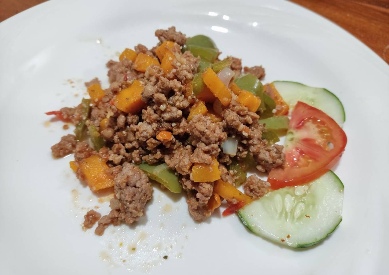 Picadillo de res a lo Bendecido