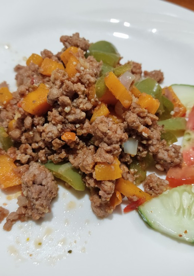 Una foto de Picadillo de res a lo Bendecido