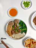 Mie Kwetiau rebus (Ala Mie Ayam)