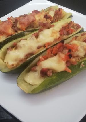 Una foto de Zapallos italianos rellenos