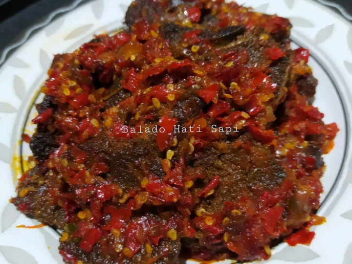Langkah Gampang Membuat Resep Balado Hati Sapi Anti Ribet, Lezat
