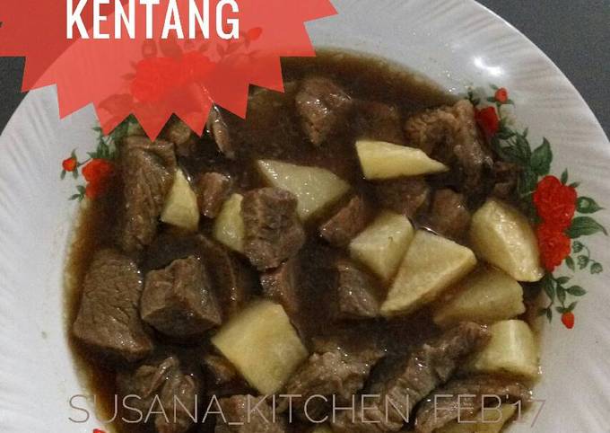 Semur Daging Sapi & Kentang