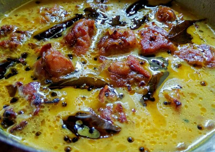 Recipe of Ultimate Besan peyaz curry