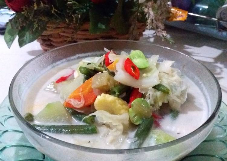 Bahan Sayur Lodeh Komplit Tanpa Menumis | Bahan Membuat Sayur Lodeh Komplit Tanpa Menumis Yang Enak Banget