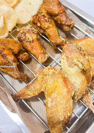 Foto resep Crispy Chicken Wings / Sayap Ayam Goreng Garing