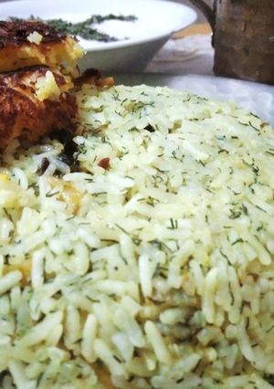 عکسی از دستور سیب پلو