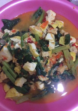 Foto resep Tumis caisim tahu takwa