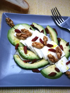 Una foto de Desayuno con queso fresco sin lactosa - fácil