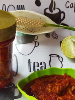Foto resep Sambal goreng Teri medan