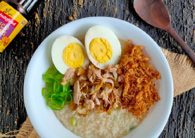 Langkah Mudah untuk Membuat Bubur Ayam Nasi Sisa Semalam, Bisa Manjain Lidah