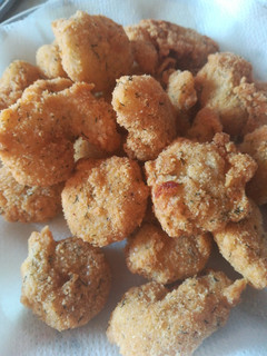 Una foto de Gambas fritas