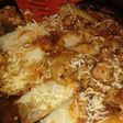 Canelones con salsa de 🍗