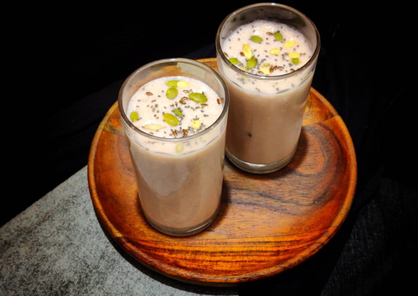 Jammy banana milkshake