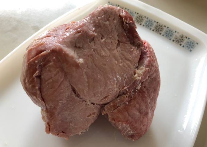 Pressure-cooked gammon