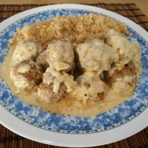 Albóndigas tandoori con quinoa