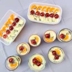 รูปของ Puding Susu Buah Kaca