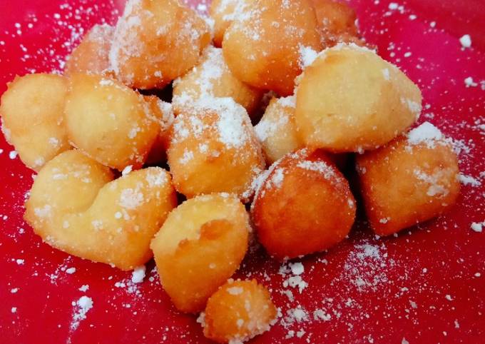 Resep Donat mini tanpa ulen Anti Gagal