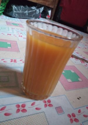 A picture of Mango_carrot juice.