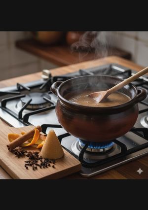 Una foto de Café de Olla con Especias