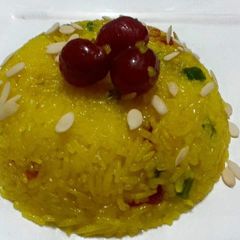 A picture of Meethe chawal.
