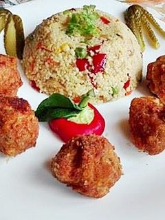 Zöldséges kuszkusz recept fotója